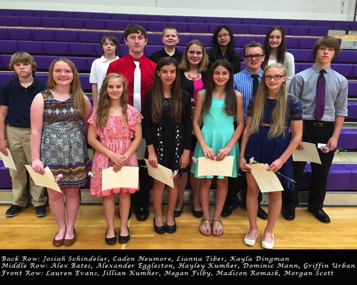 2015 NJHS INDUCTEES FB