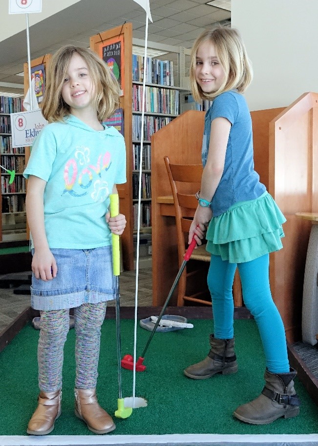 Mini Golf At Geauga County Public Library S Geauga West Branch