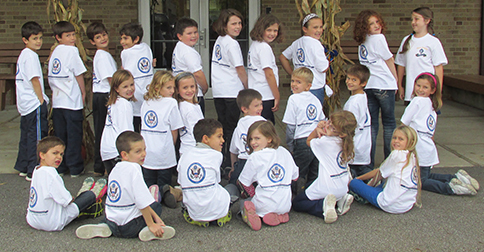 Pictured here are the 2nd grade students.